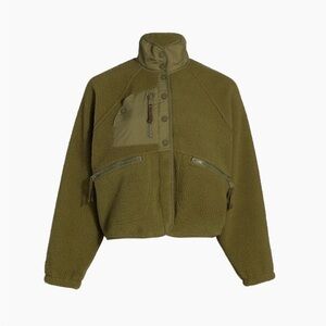 Free People Hit the Slopes Green Women's Jacket